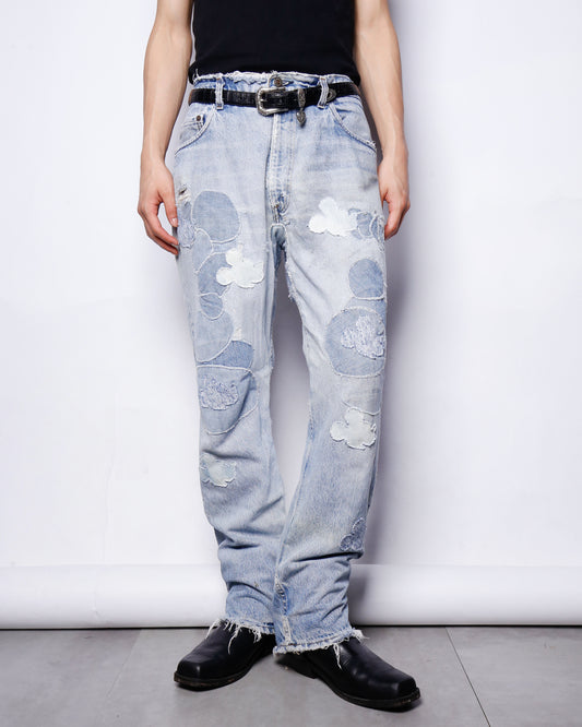*one-off craft jeans