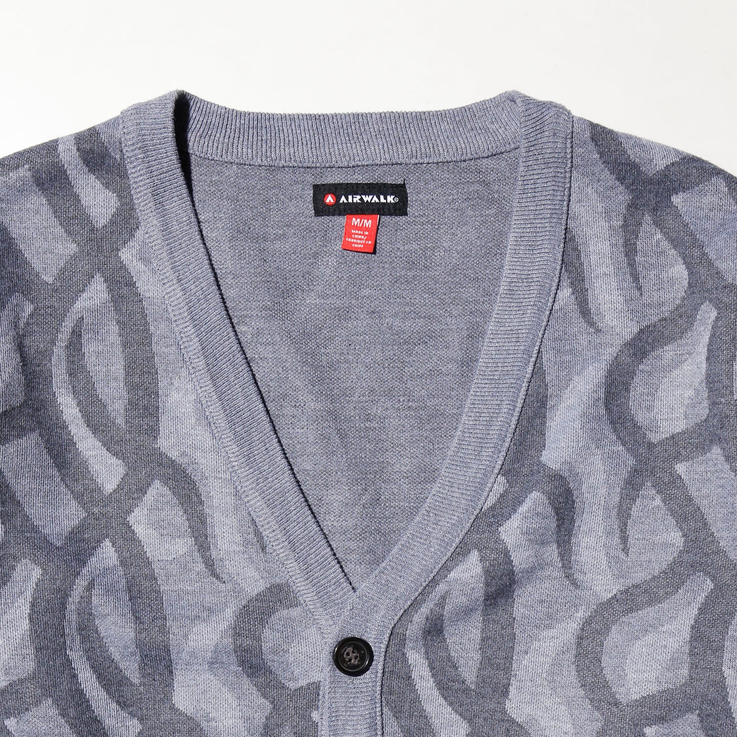 vintage 90' airwalk tribal cardigan