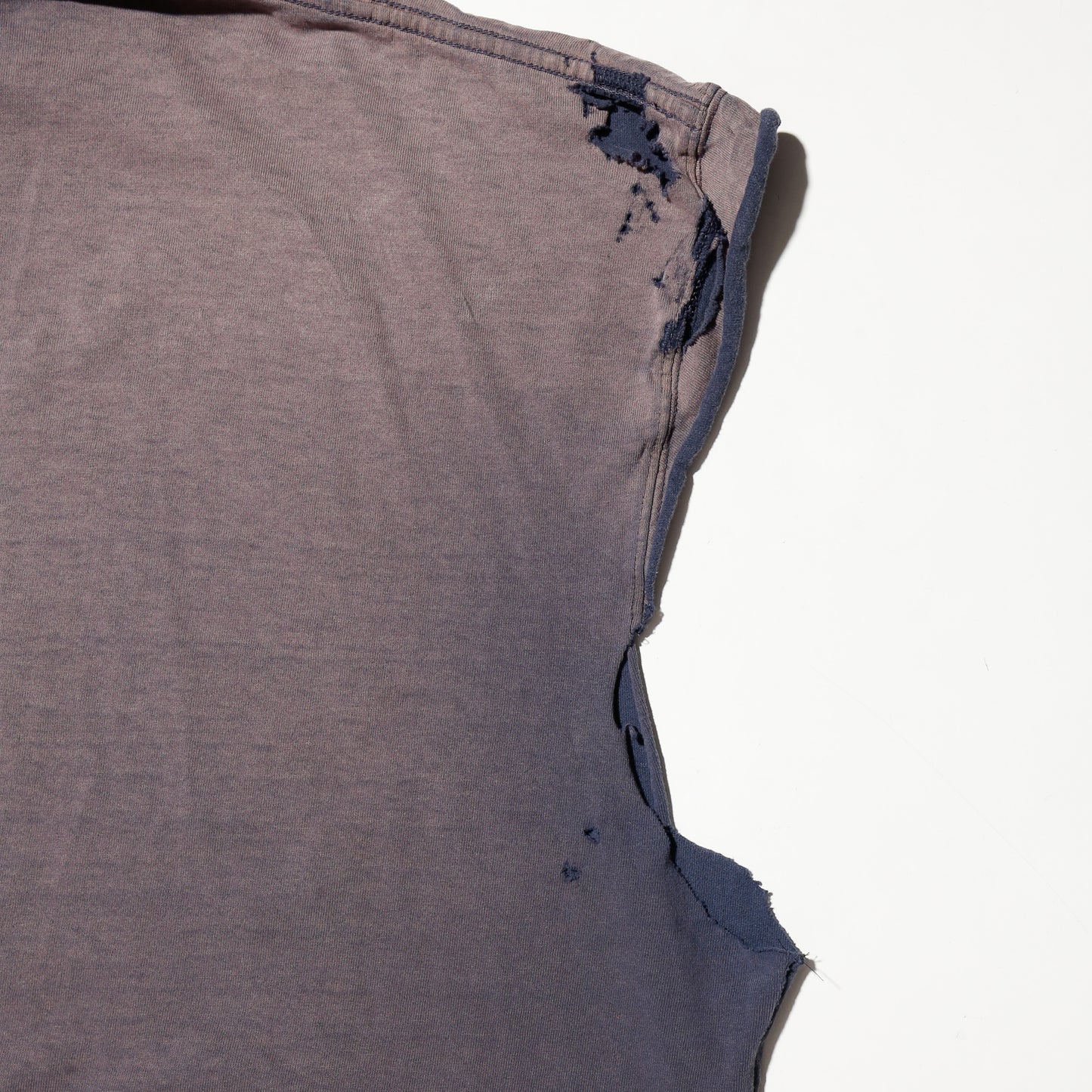 *one-off broken n/s hoodie, with copper badge
