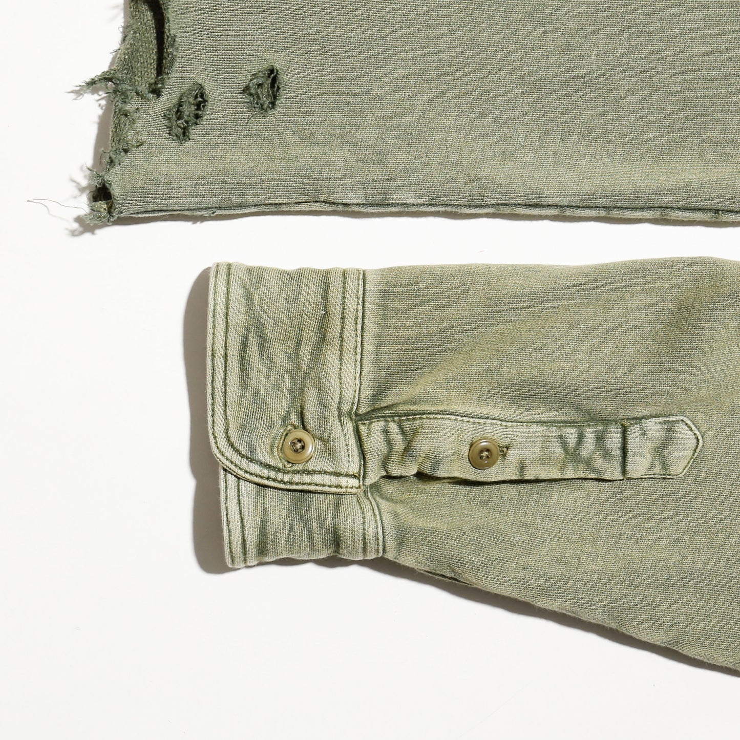 *one-off broken sweat shirt