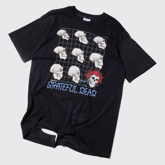 vintage 1993's Grateful Dead evolution t-shirt , body-liquid blue