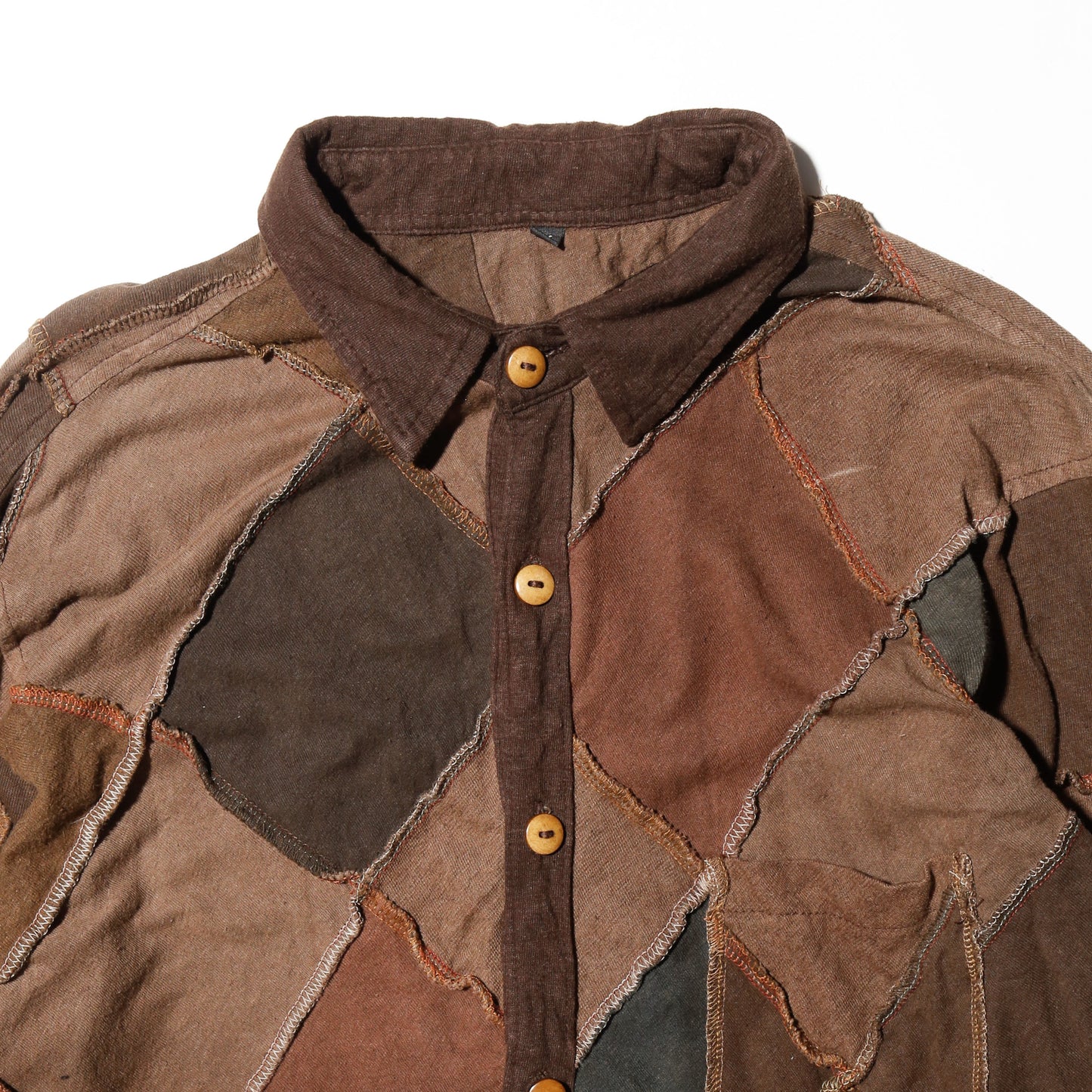 vintage patchwork dia shirt
