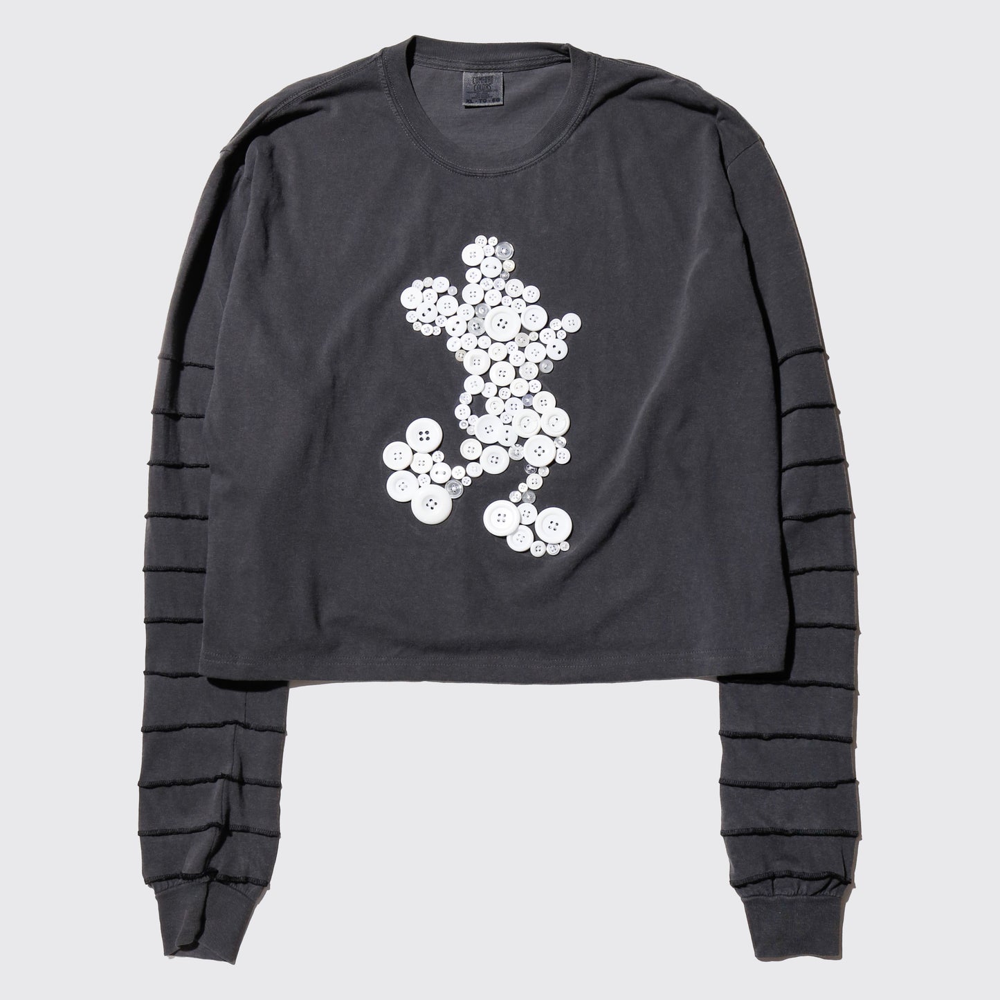 remake tsugihagi sleeve l/s - button assemblage