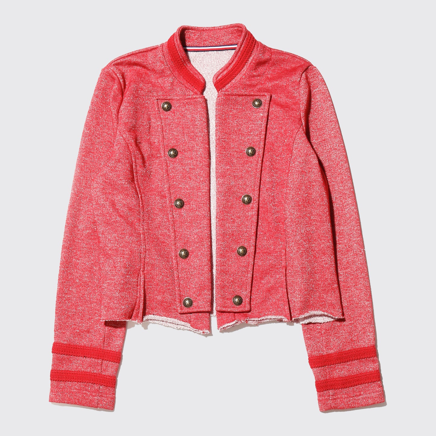 vintage flamingo napoleon jacket