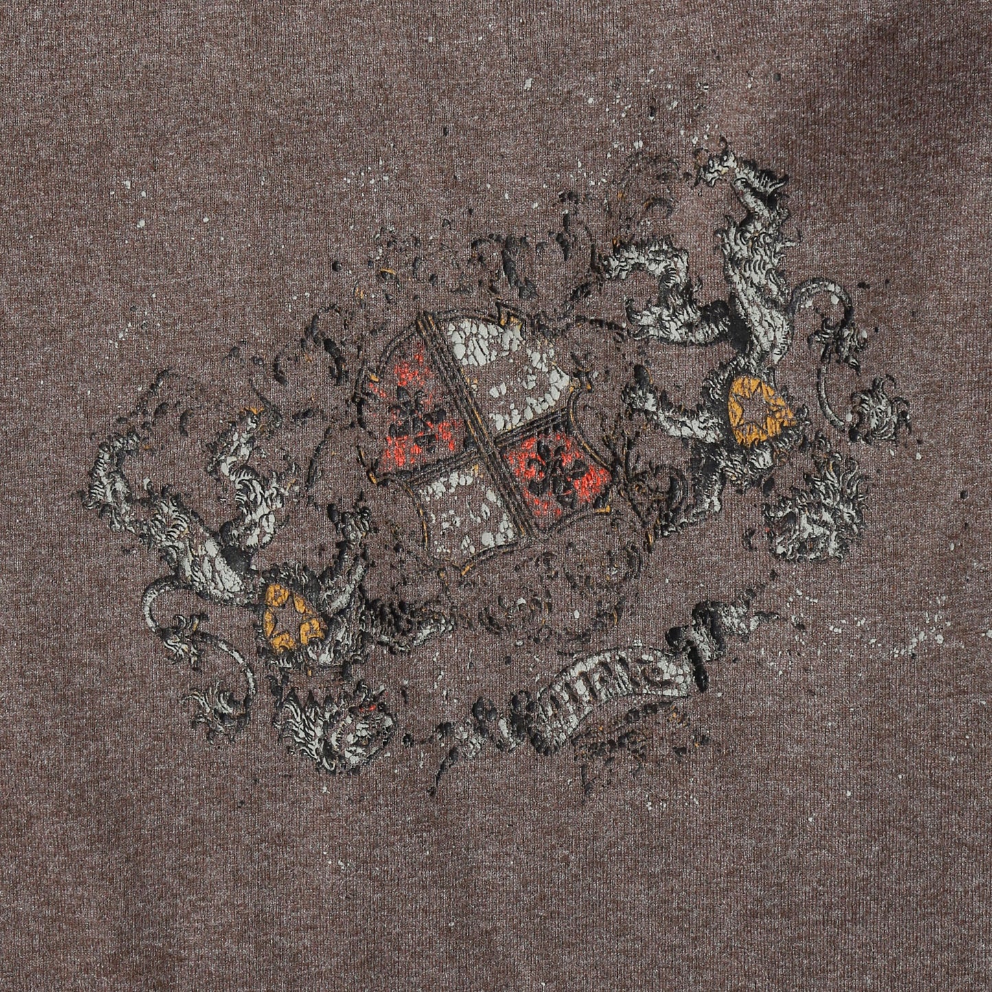 *one-off skull rhinestone layered l/s