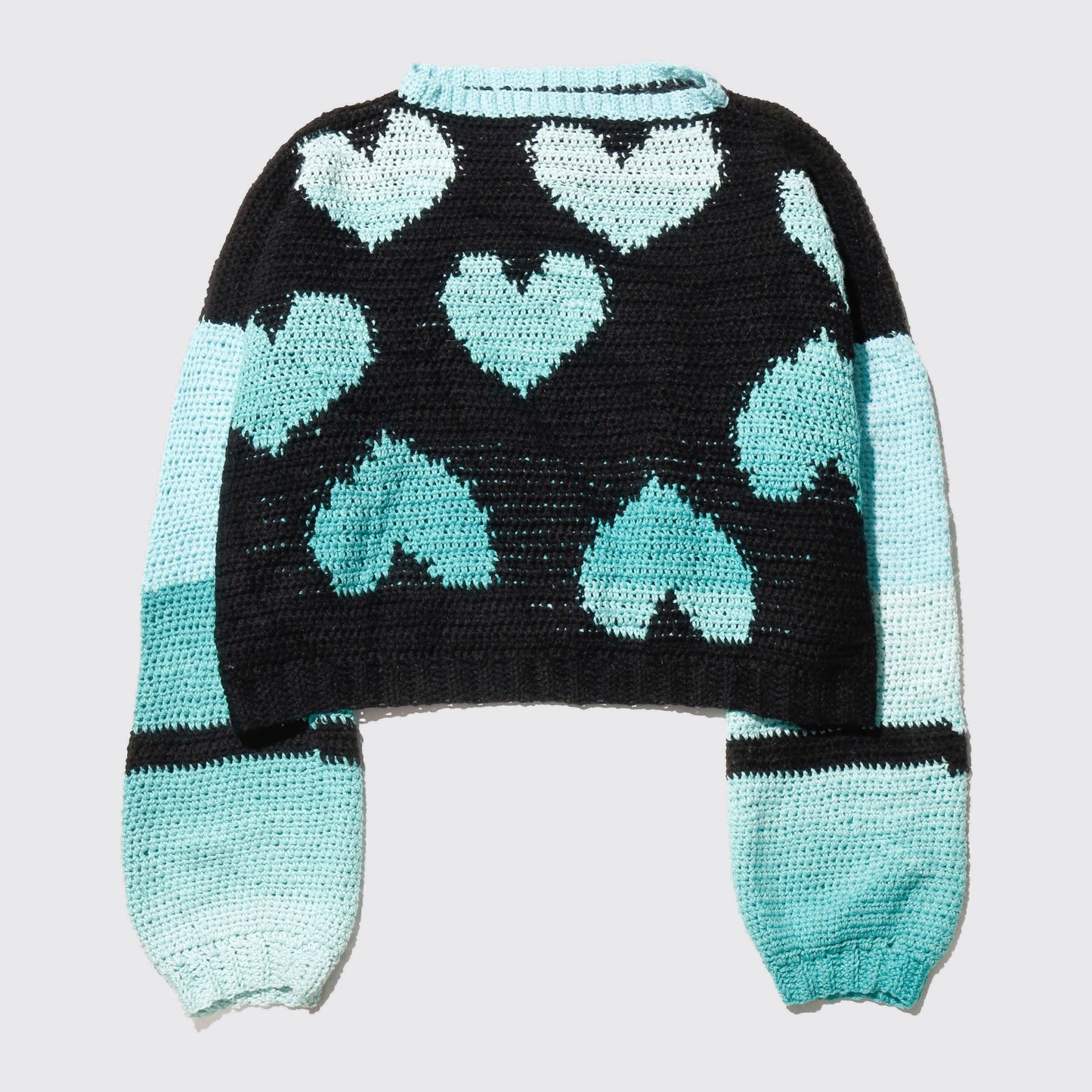 vintage love loose hand knit sweater
