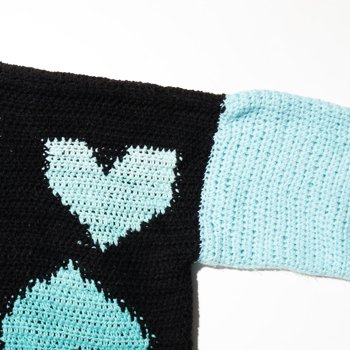 vintage love loose hand knit sweater