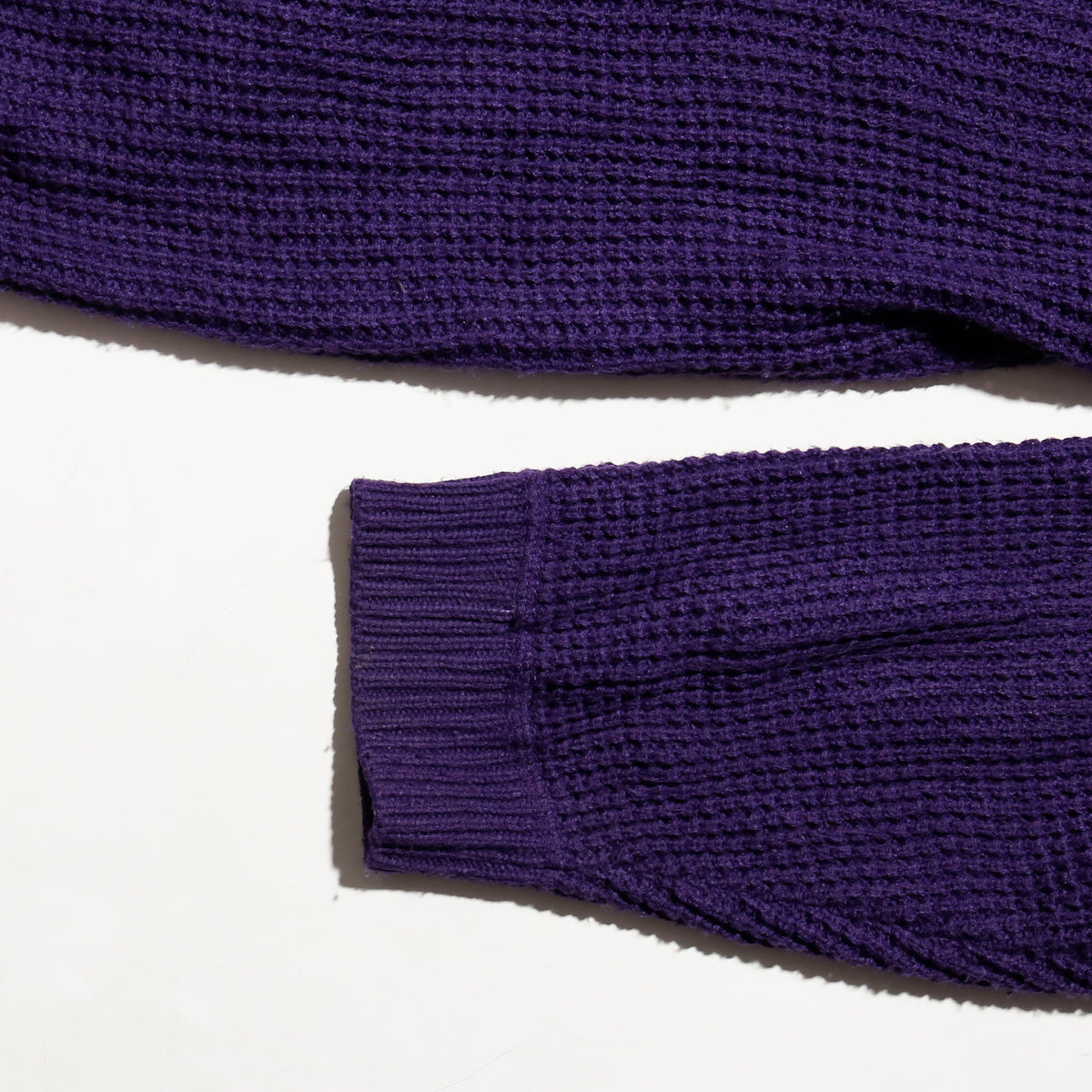 *one-off hand stitched knit hoodie, "teen smoker"