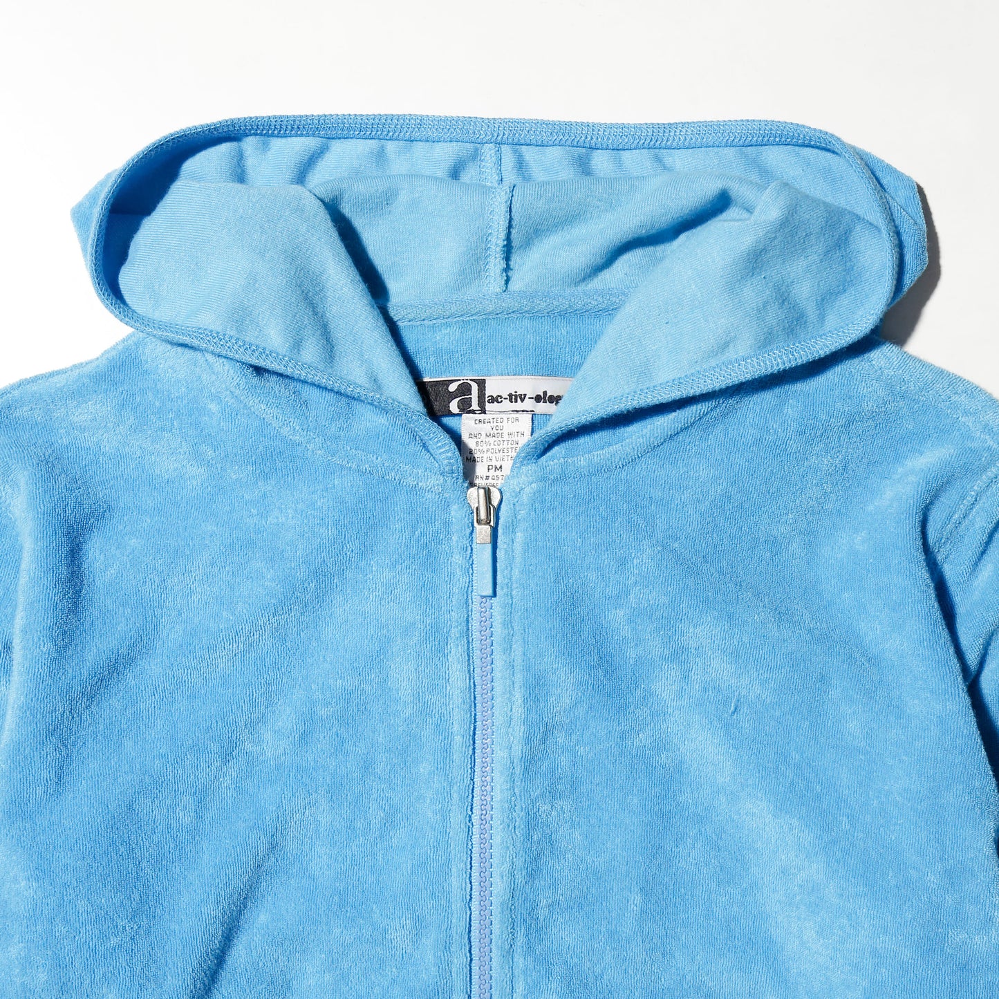vintage aqua pile truck hoodie