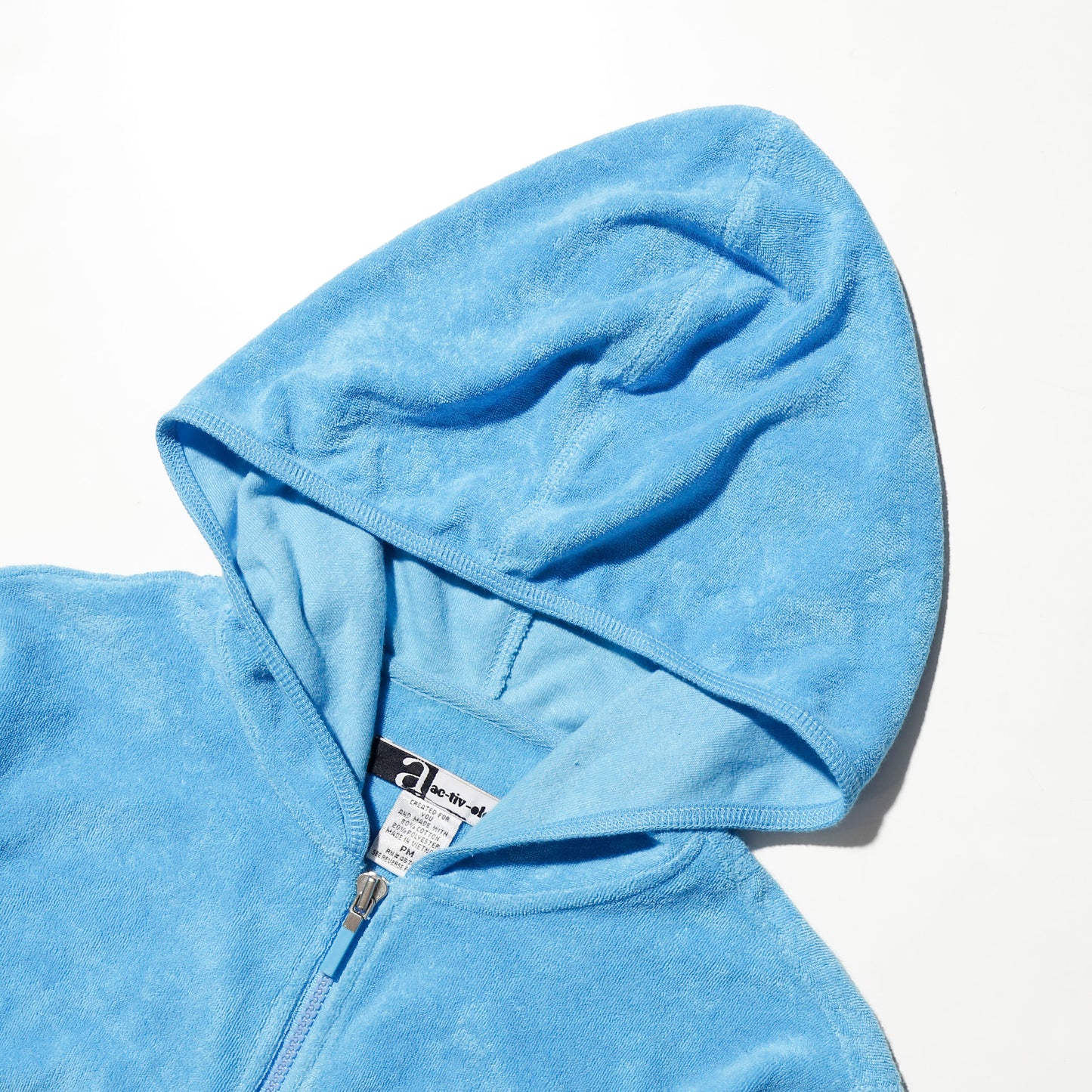 vintage aqua pile truck hoodie
