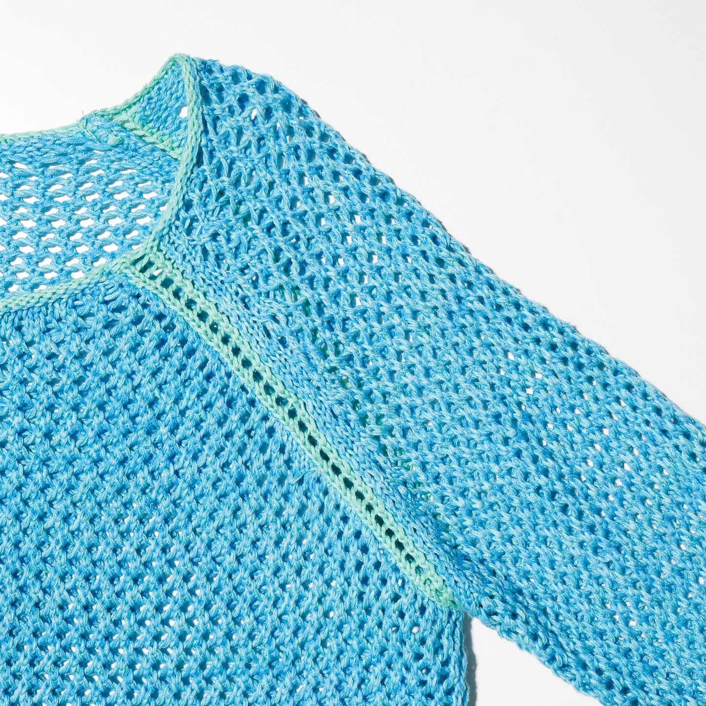vintage fish net cut sew