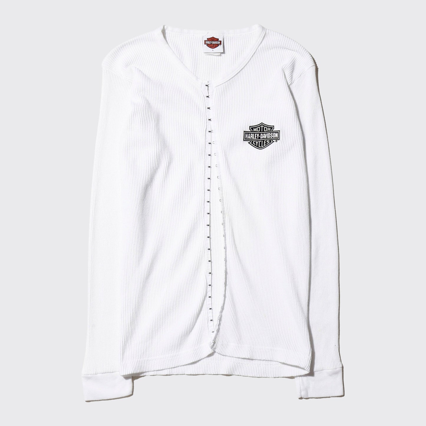 vintage harley-davidson hooked thermal l/s