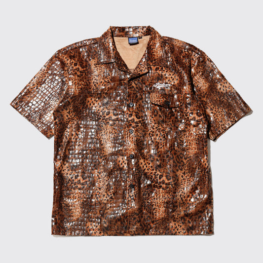 vintage joker enamel leopard h/s shirt