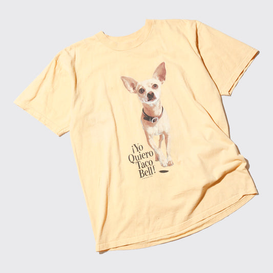vintage 1998's Taco Bell chihuahua "Yo Quiero" t-shirt
