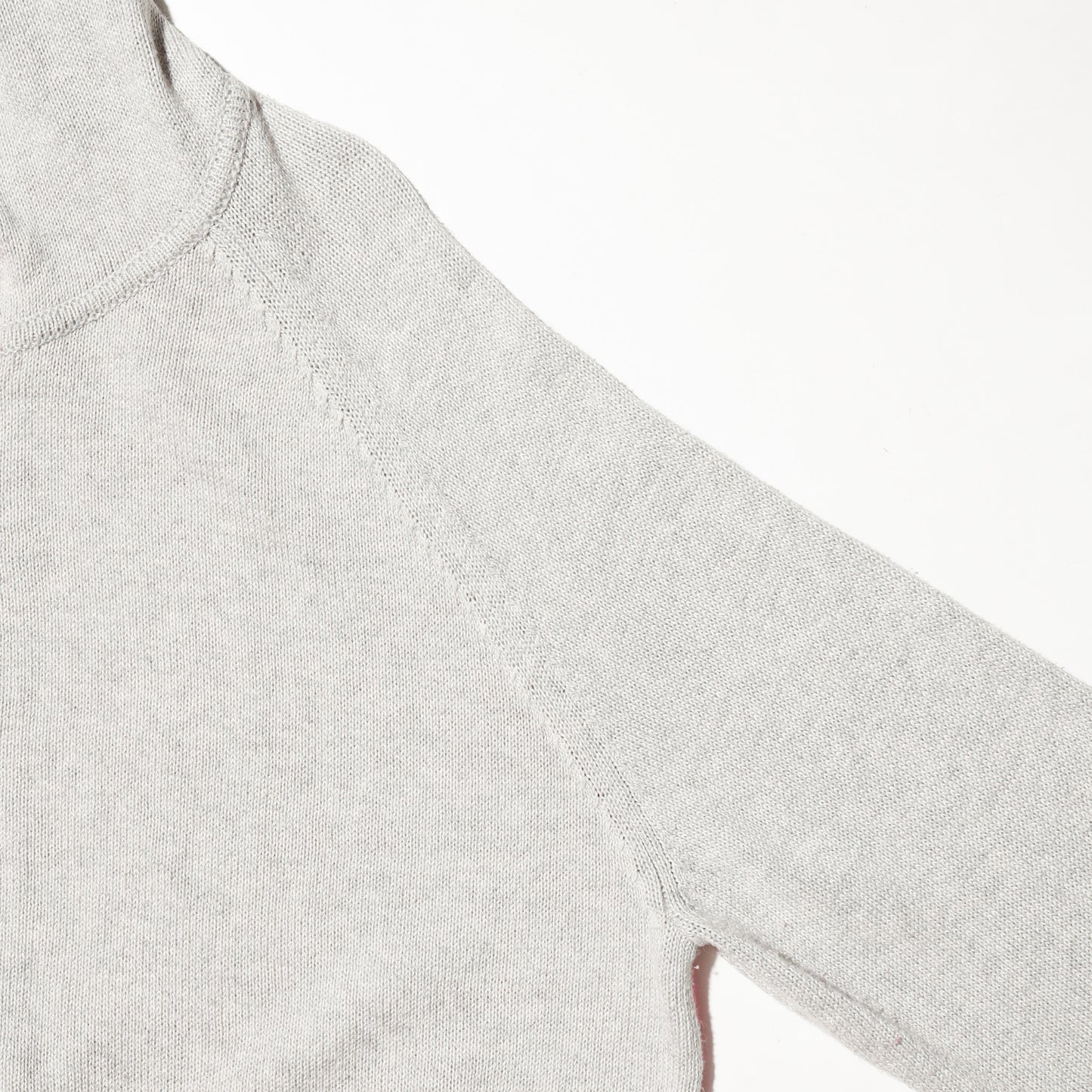 vintage switch knit hoodie