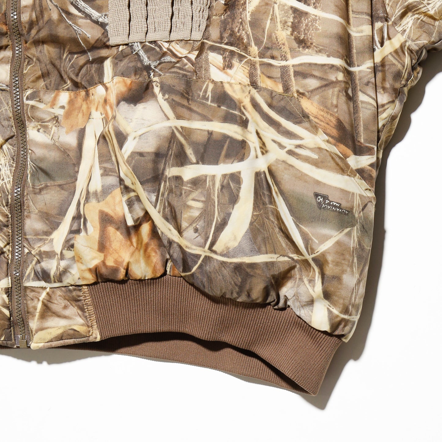 vintage columbia tree camo wide hunting jacket