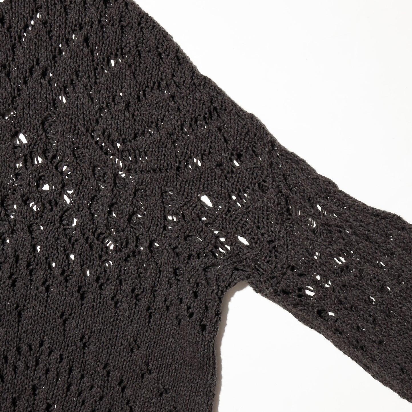 vintage crochet wide pullover