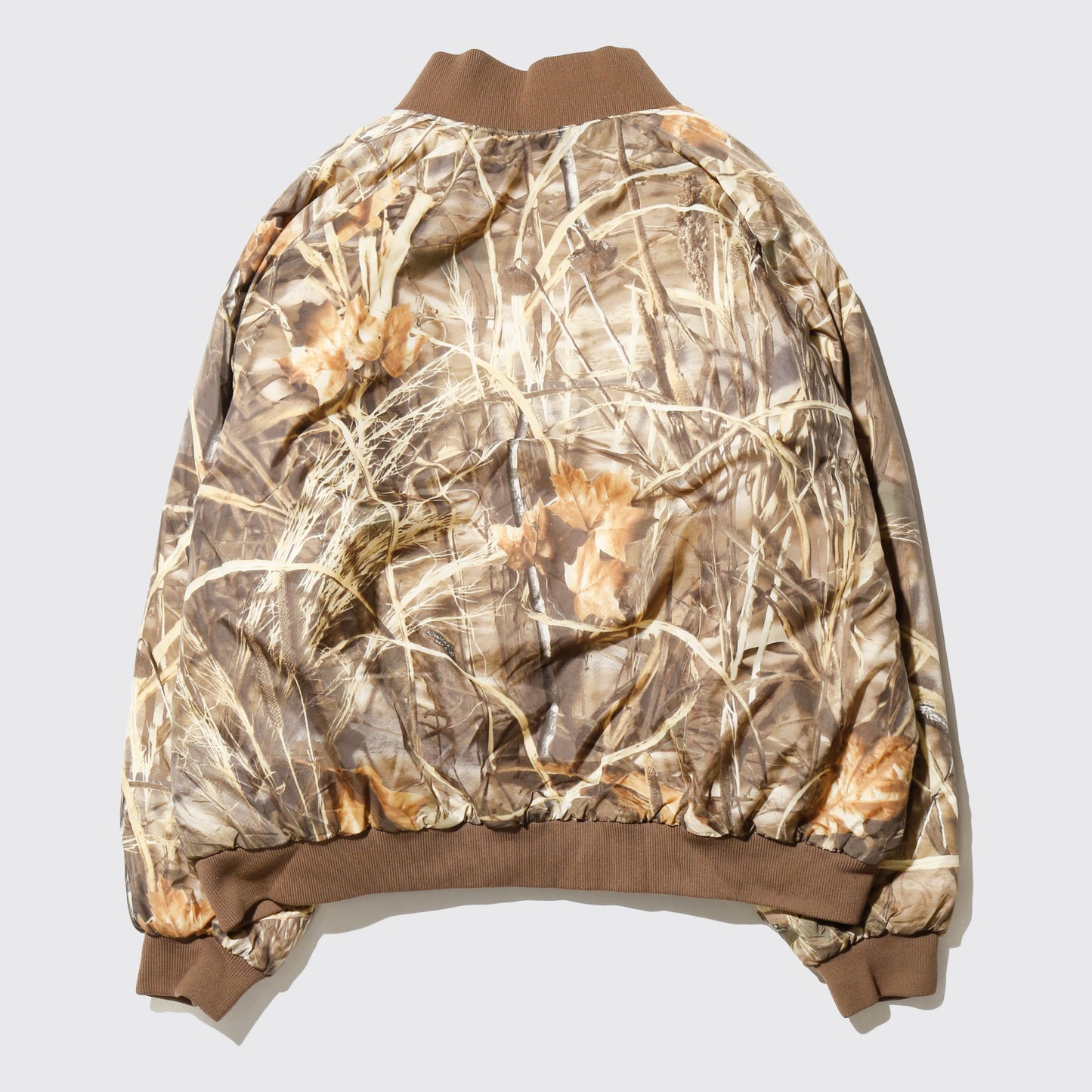 vintage columbia tree camo wide hunting jacket