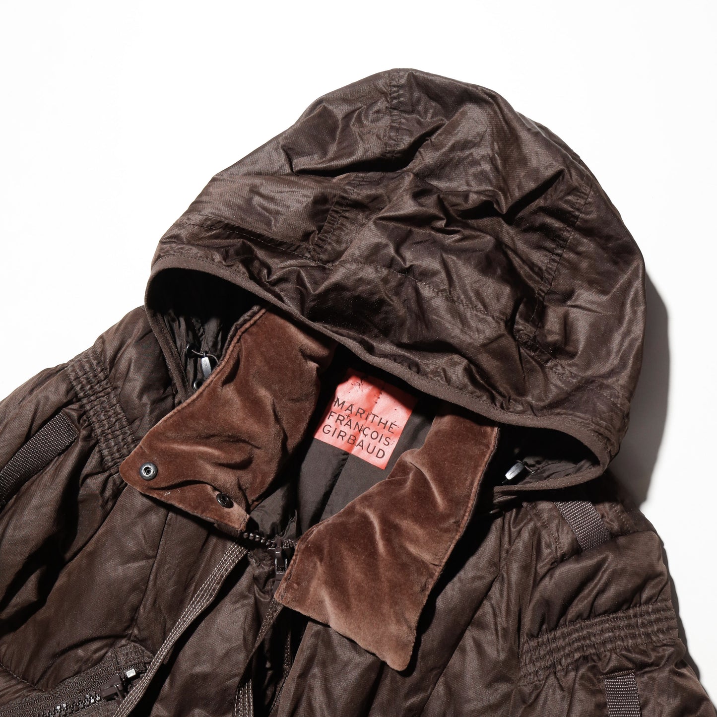 vintage Marithe + Francois Girbaud bondage parachute jacket