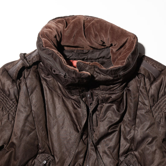 vintage Marithe + Francois Girbaud bondage parachute jacket