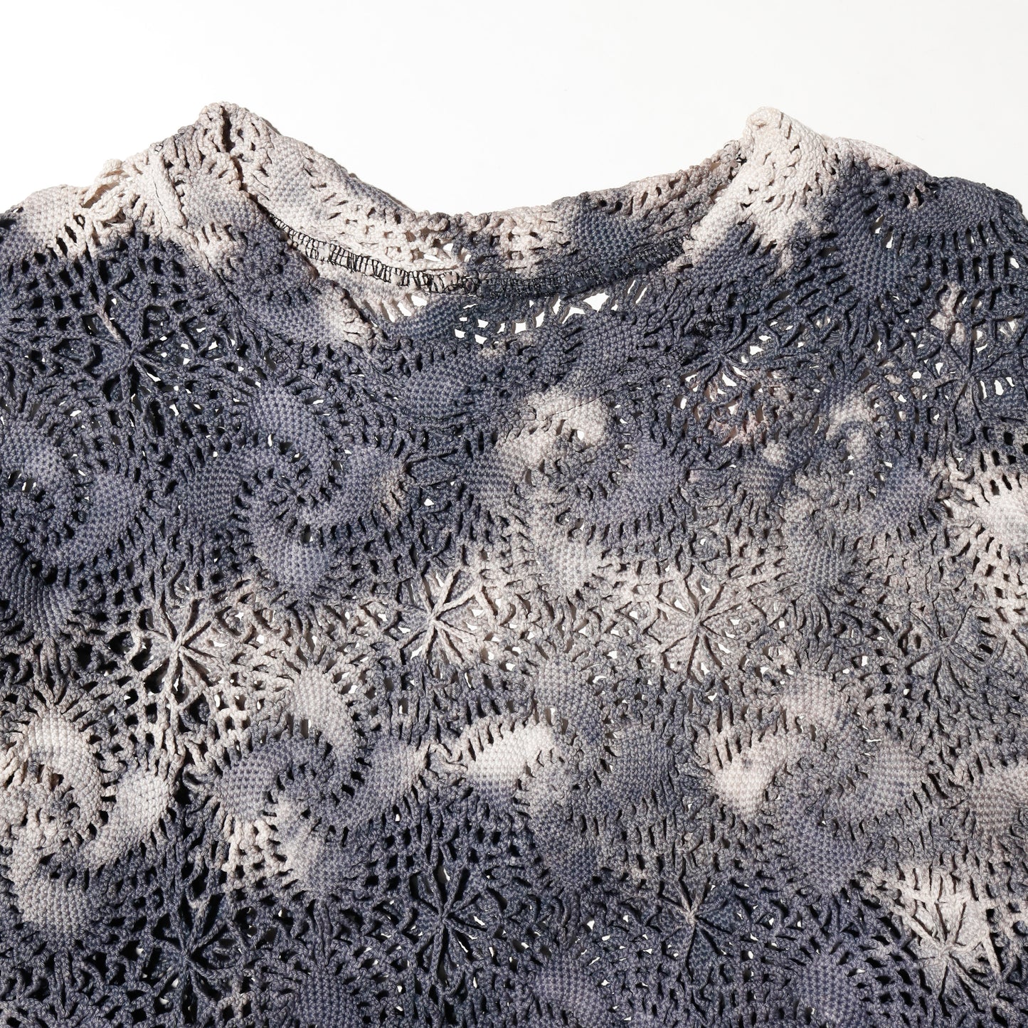 *one-off acid dye vintage lace up pullover