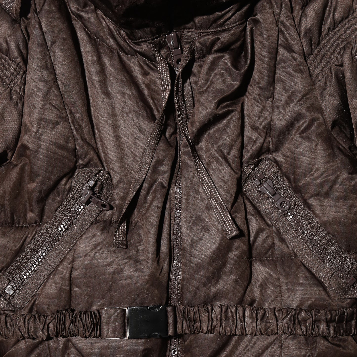 vintage Marithe + Francois Girbaud bondage parachute jacket