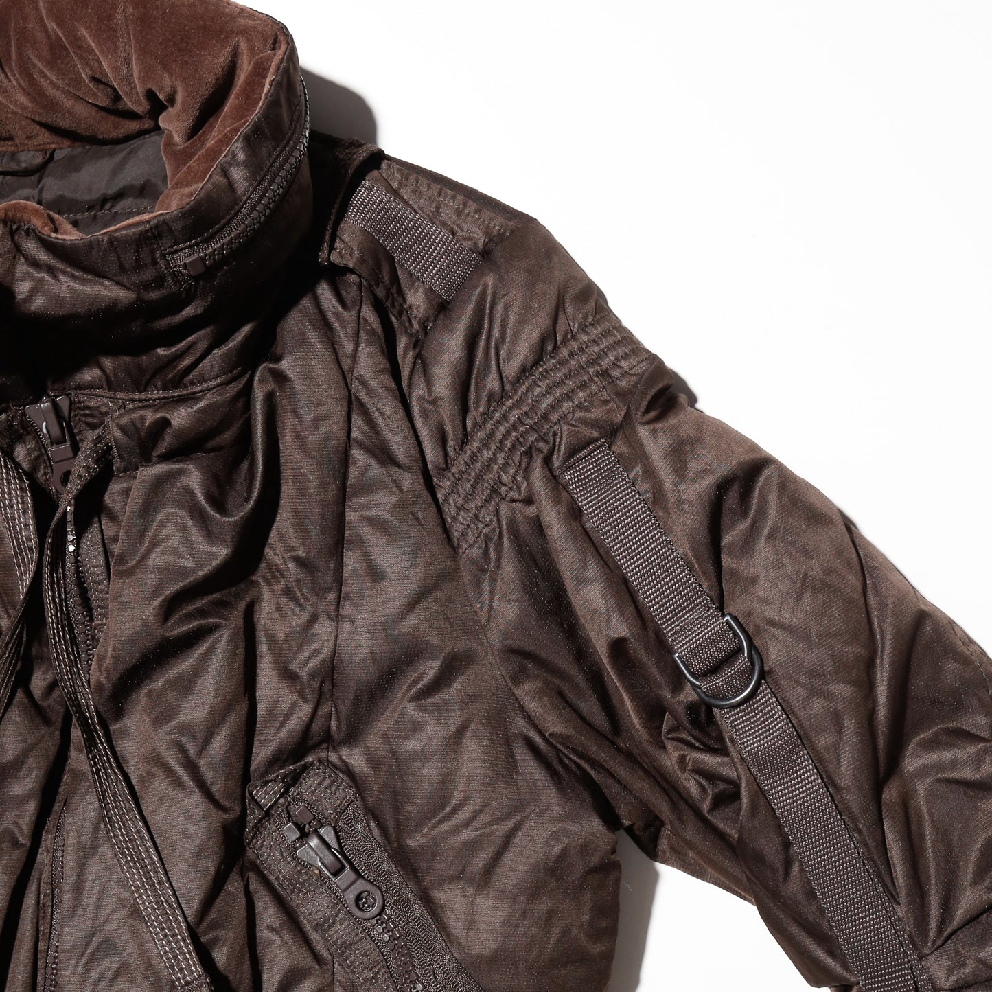 vintage Marithe + Francois Girbaud bondage parachute jacket