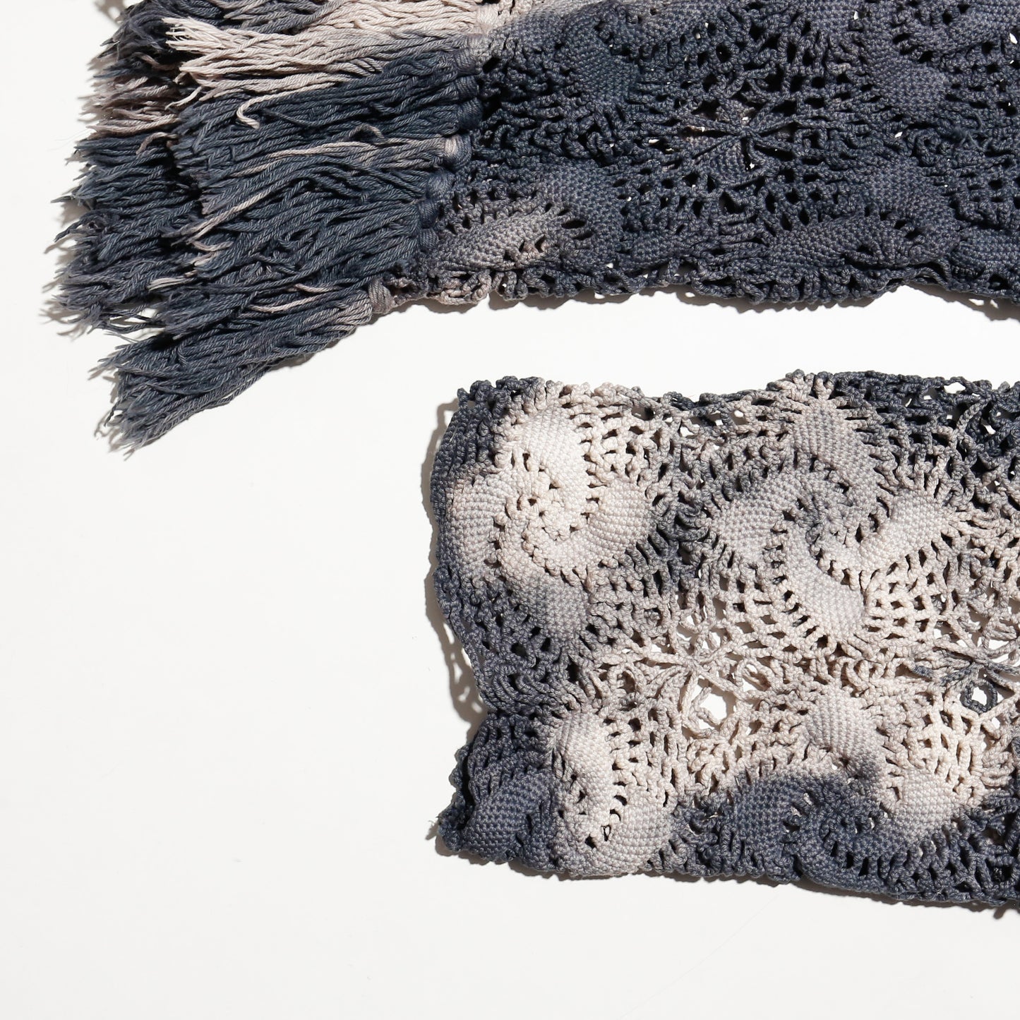 *one-off acid dye vintage lace up pullover