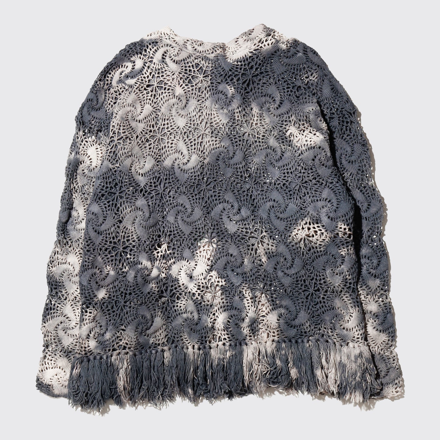 *one-off acid dye vintage lace up pullover