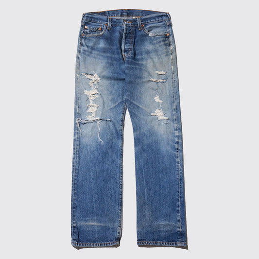 vintage levi's 501 crush 5p jeans