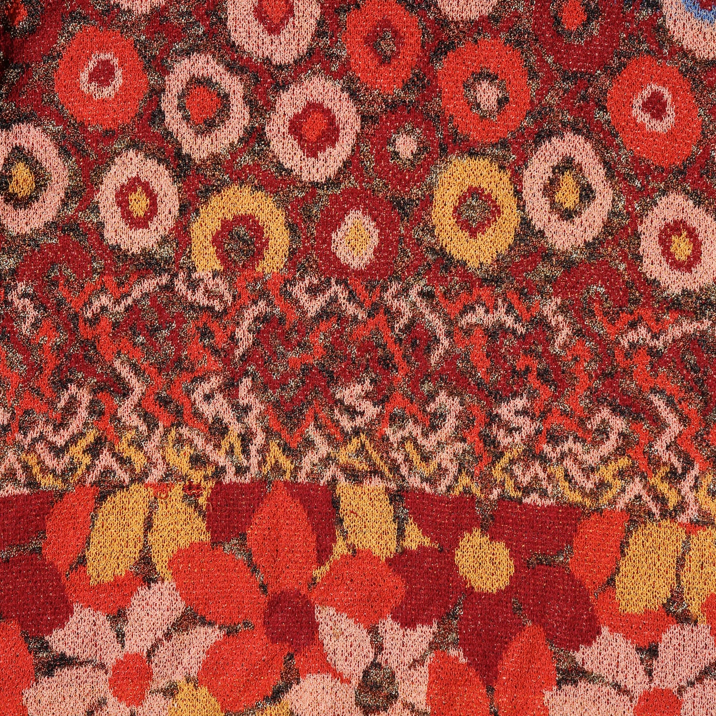 vintage 80's Missoni bohemian floral knit h/s