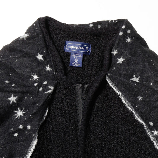 *one-off with muffler knit jacket