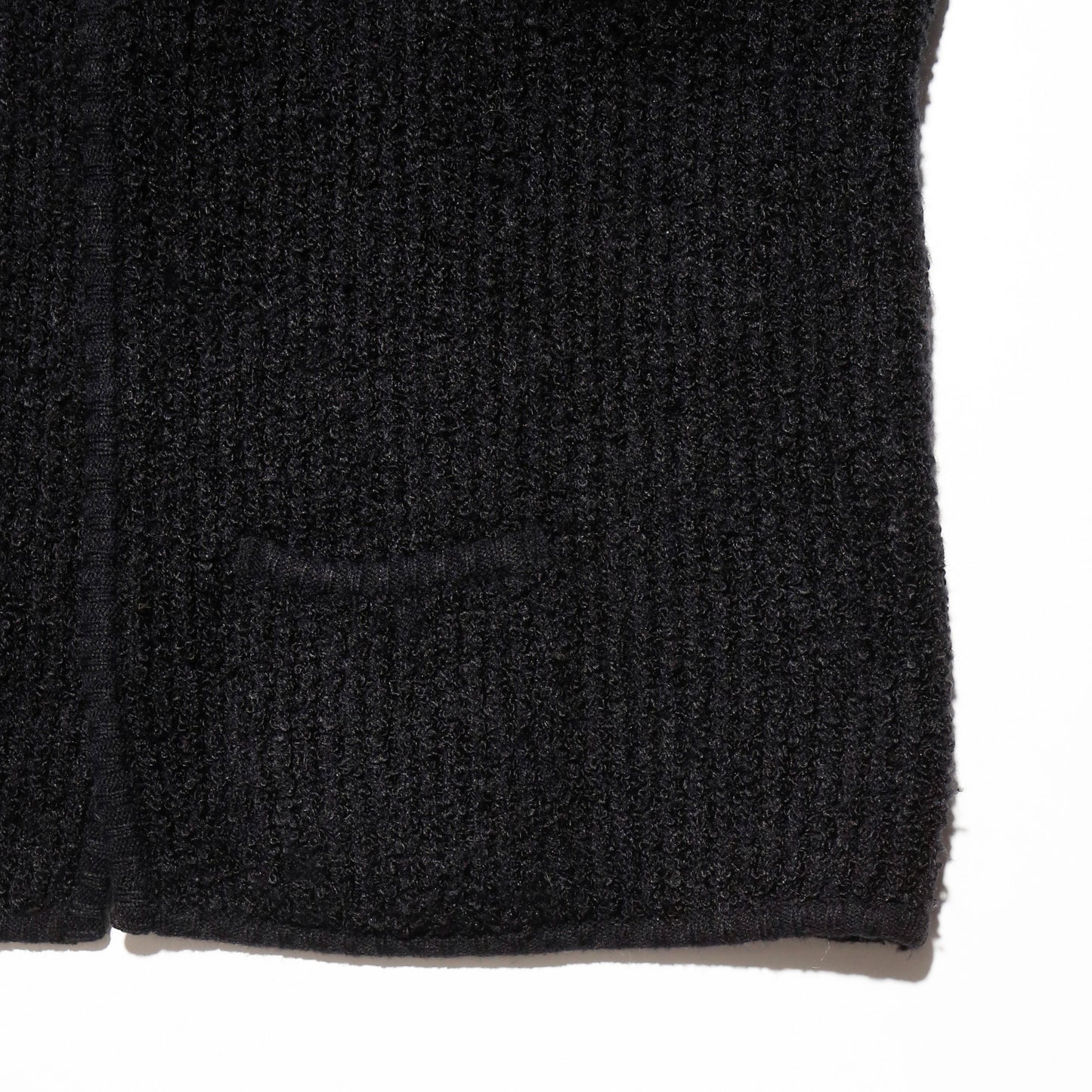 *one-off with muffler knit jacket