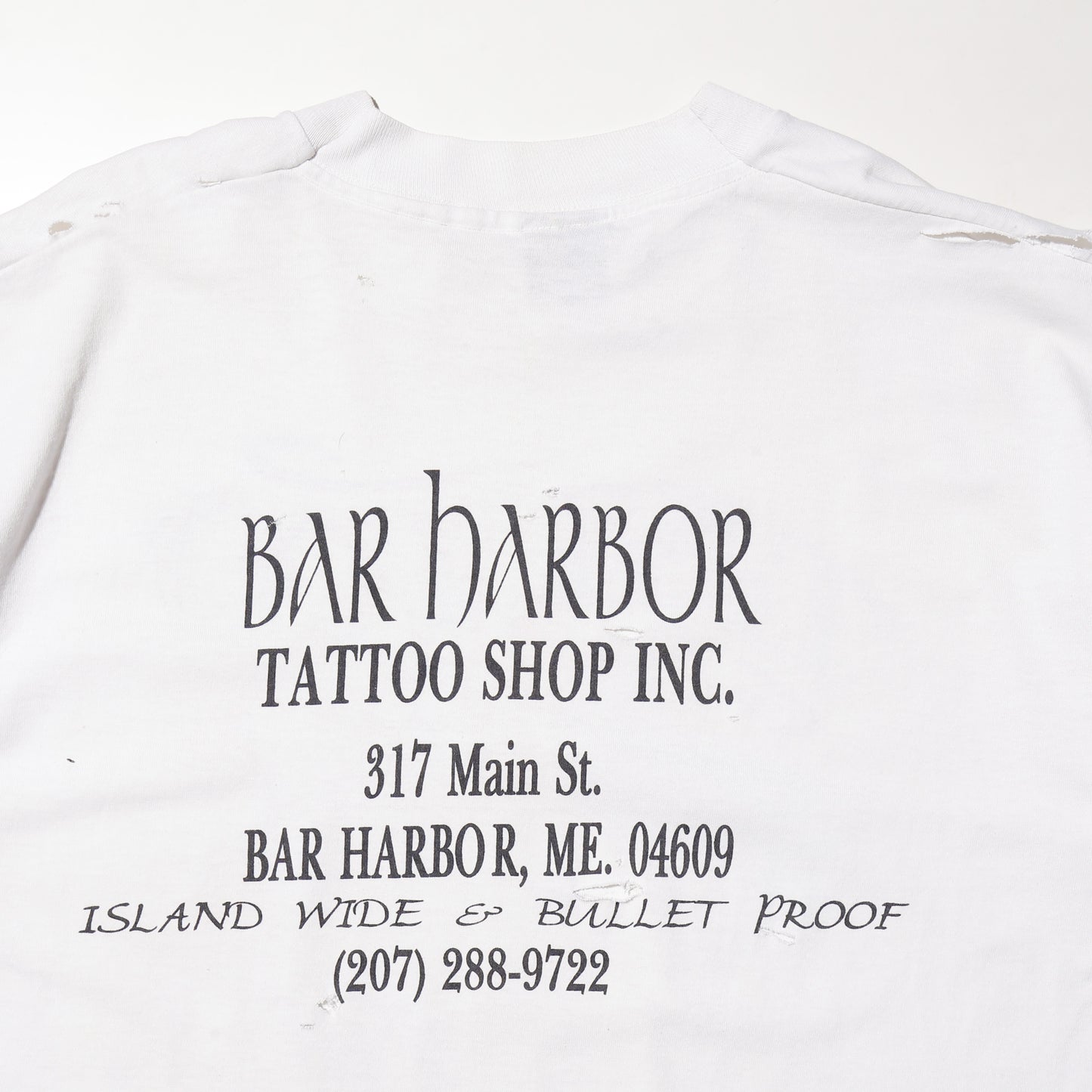 vintage 1988's J.D. Crowe tatto broken t-shirt