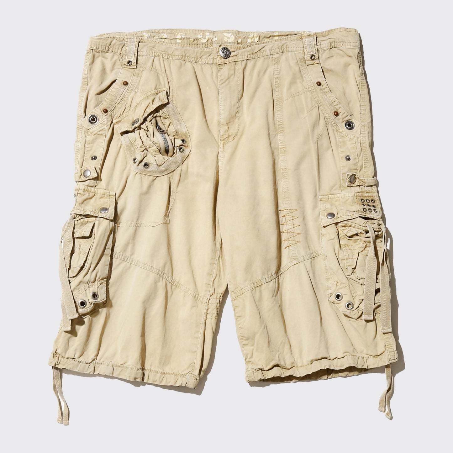 vintage utility cargo shorts