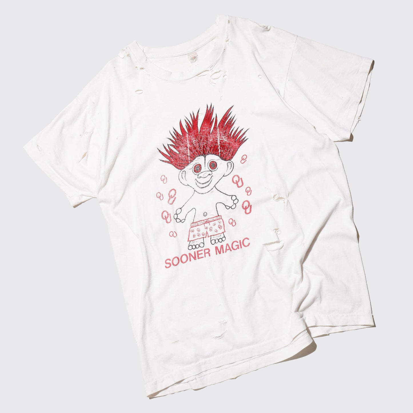 vintage 90's troll doll broken t-shirt