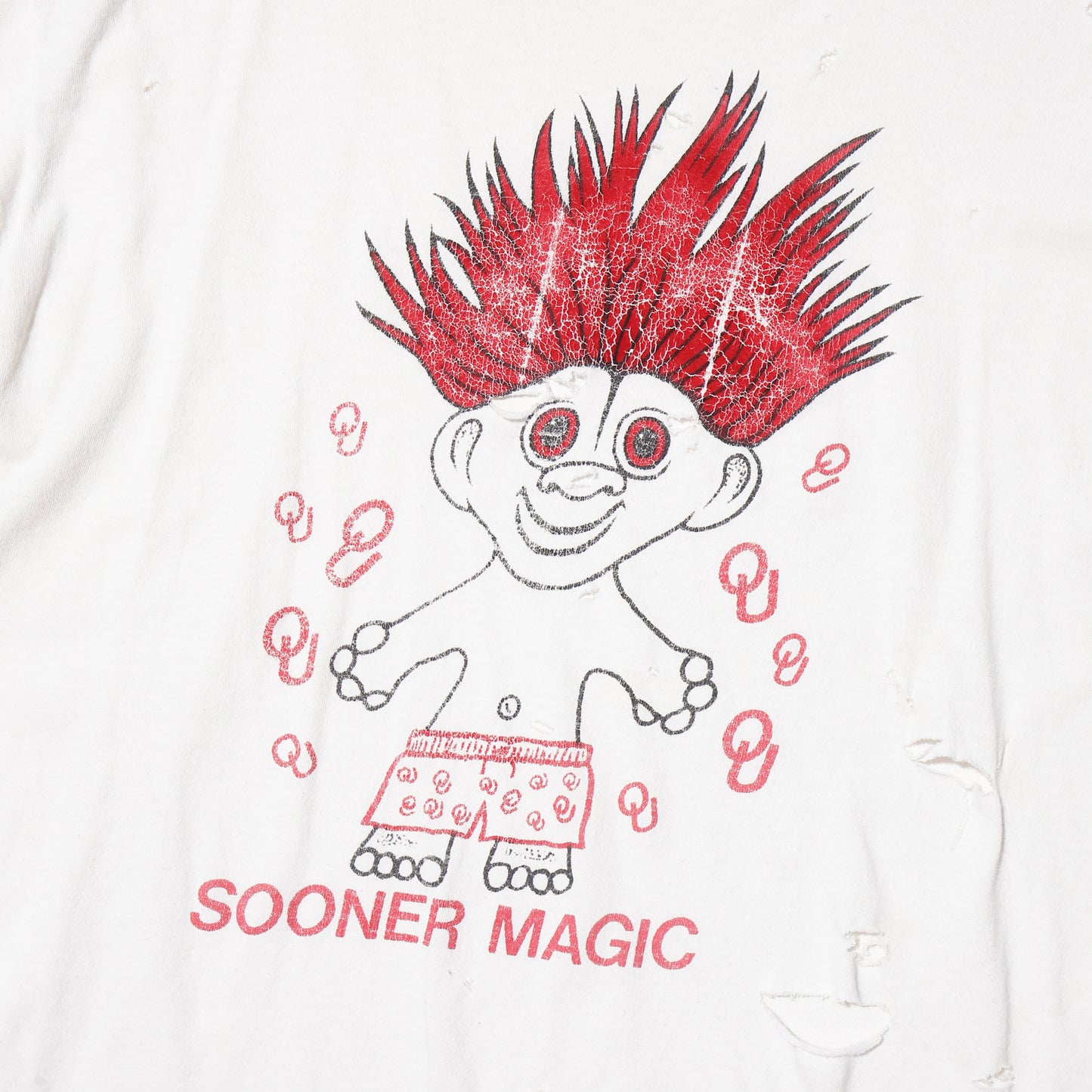 vintage 90's troll doll broken t-shirt