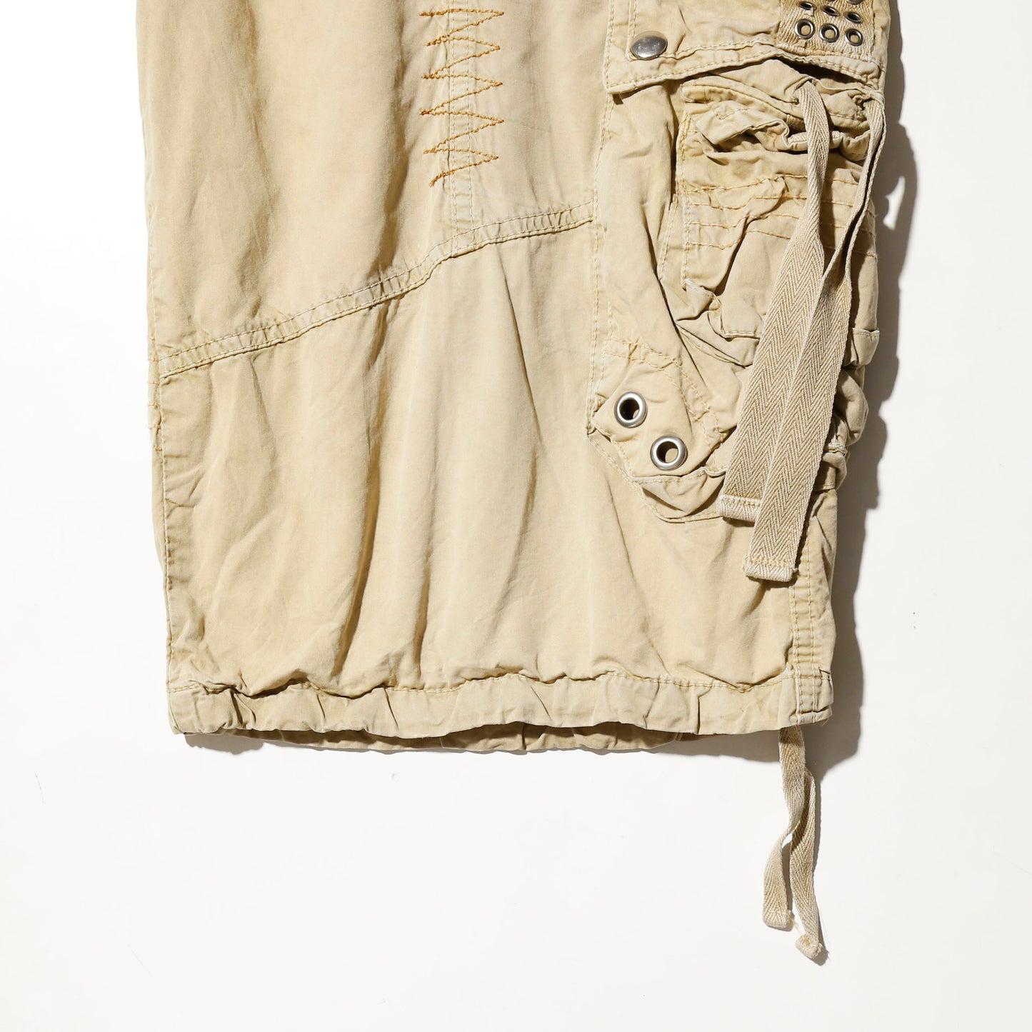 vintage utility cargo shorts
