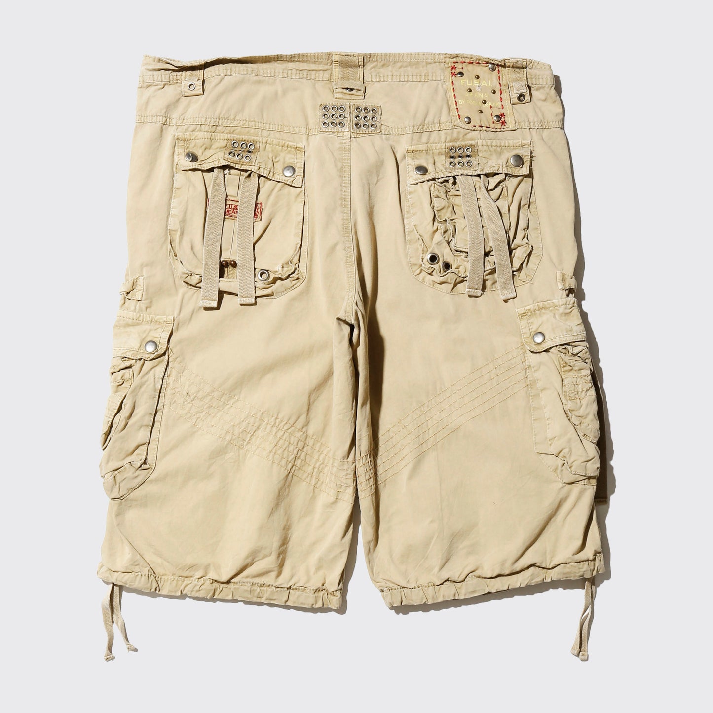 vintage utility cargo shorts