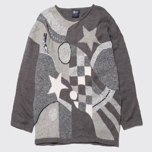 vintage bijou star sweater