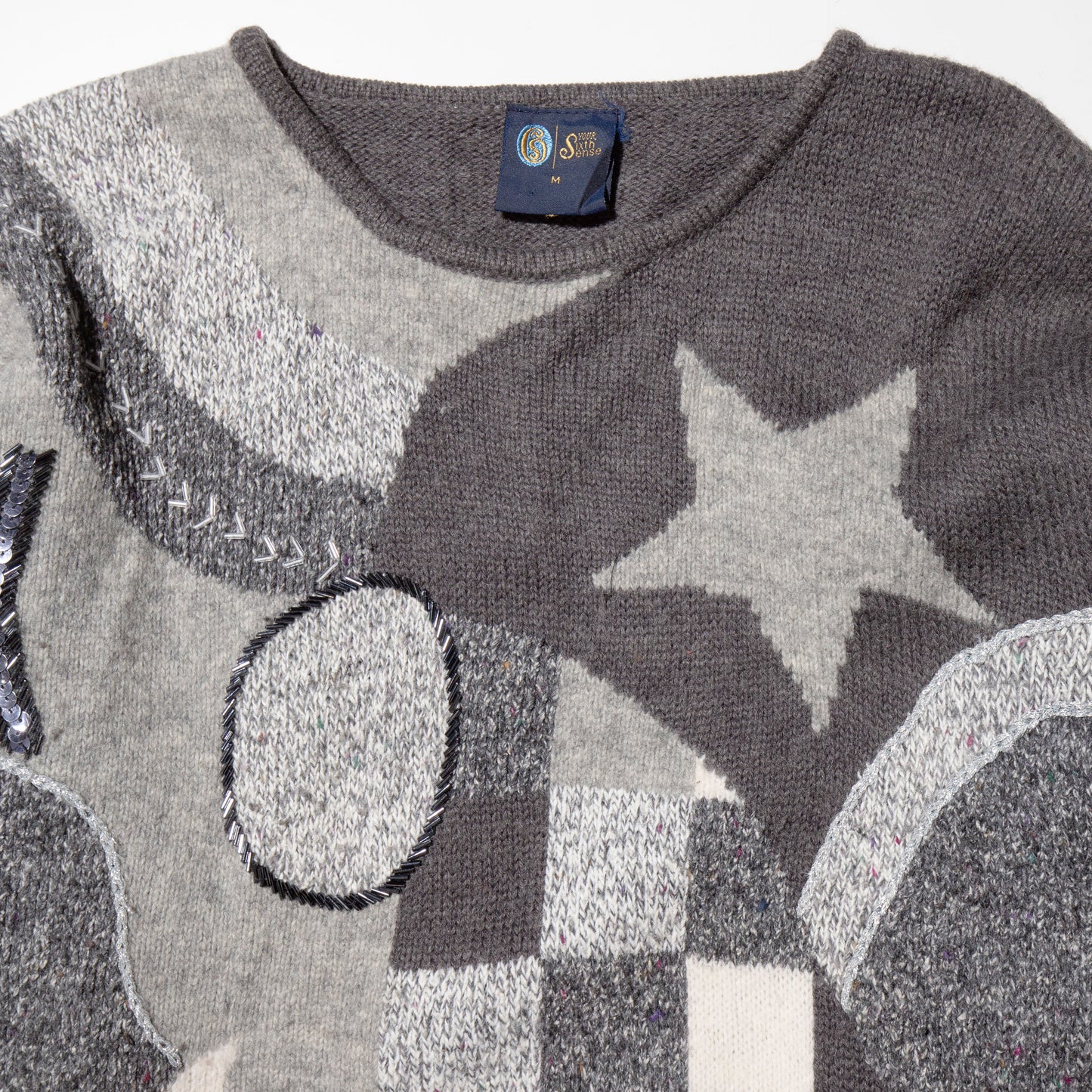 vintage bijou star sweater