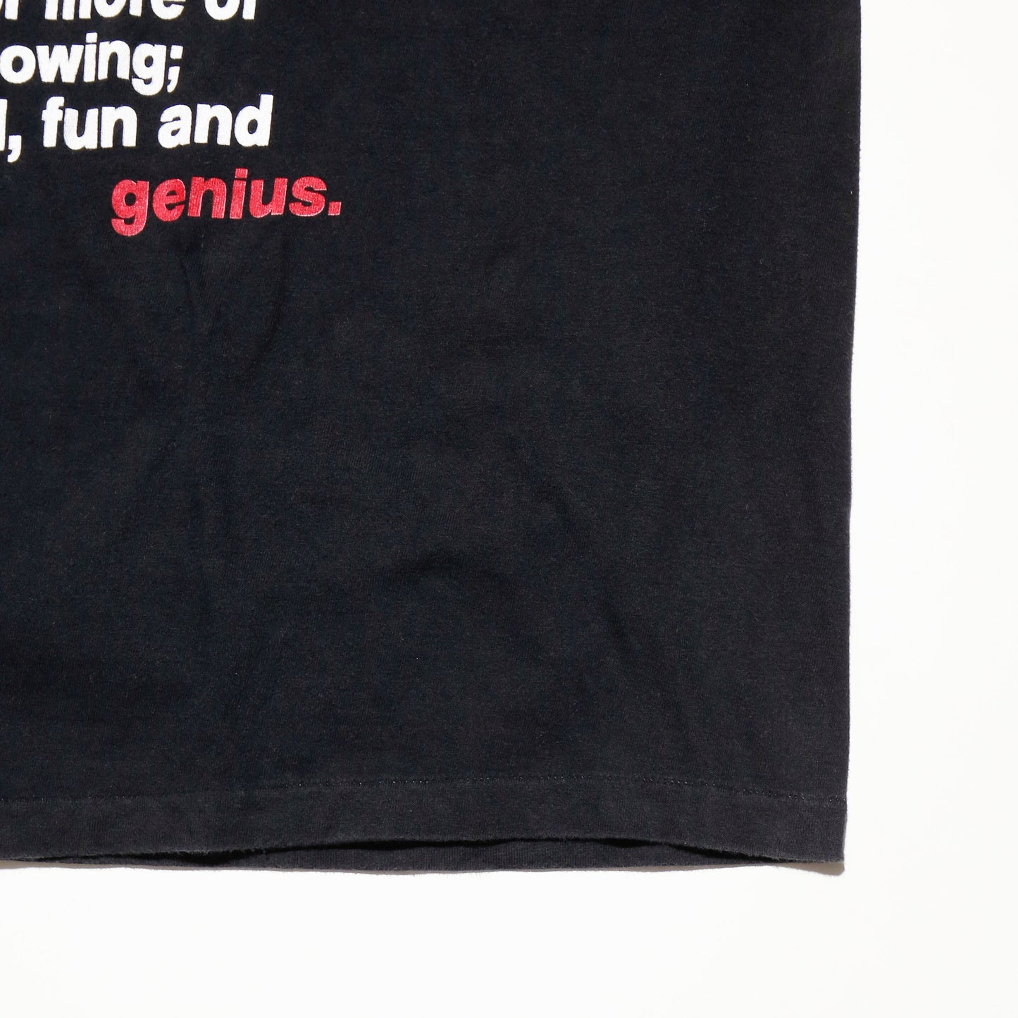 vintage 90's DKNY sex Instruction label t-shirt