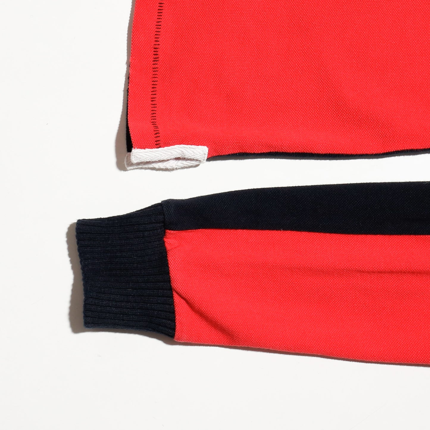 vintage 00's adidas paneled rugger shirt