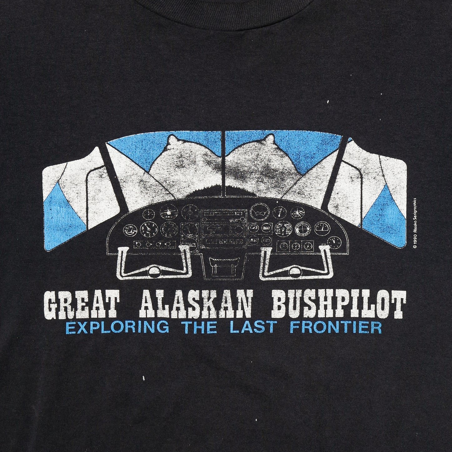 vintage 90's bush pilot porn t-shirt
