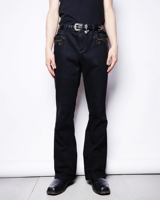 vintage chaps bijou flare jeans