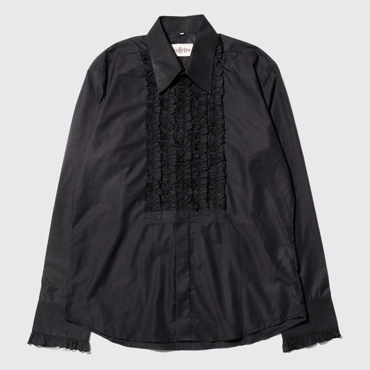 vintage loose frill shirt