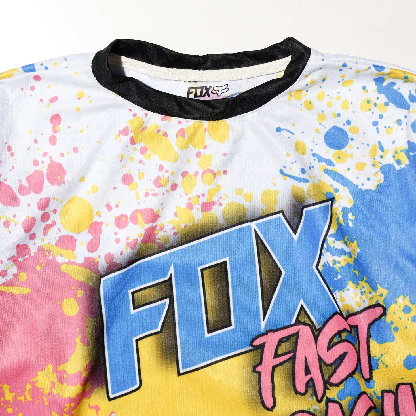 vintage fox racing splashed motocross l/s