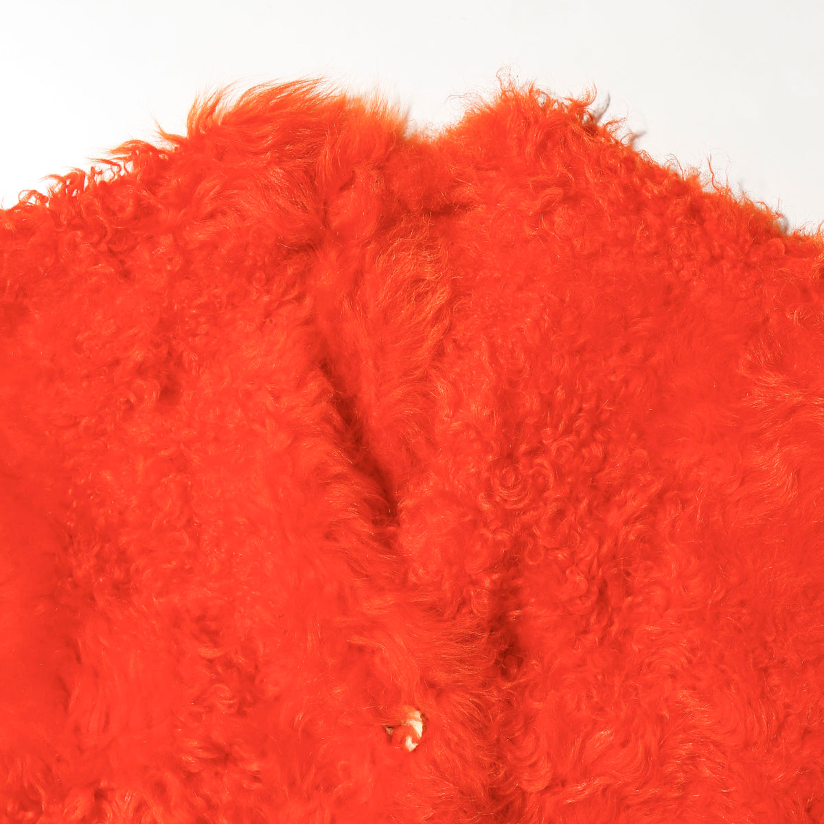 vintage reversible shearling elmo vest