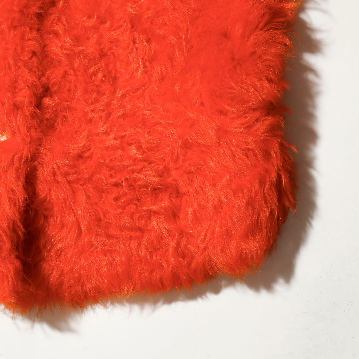vintage reversible shearling elmo vest