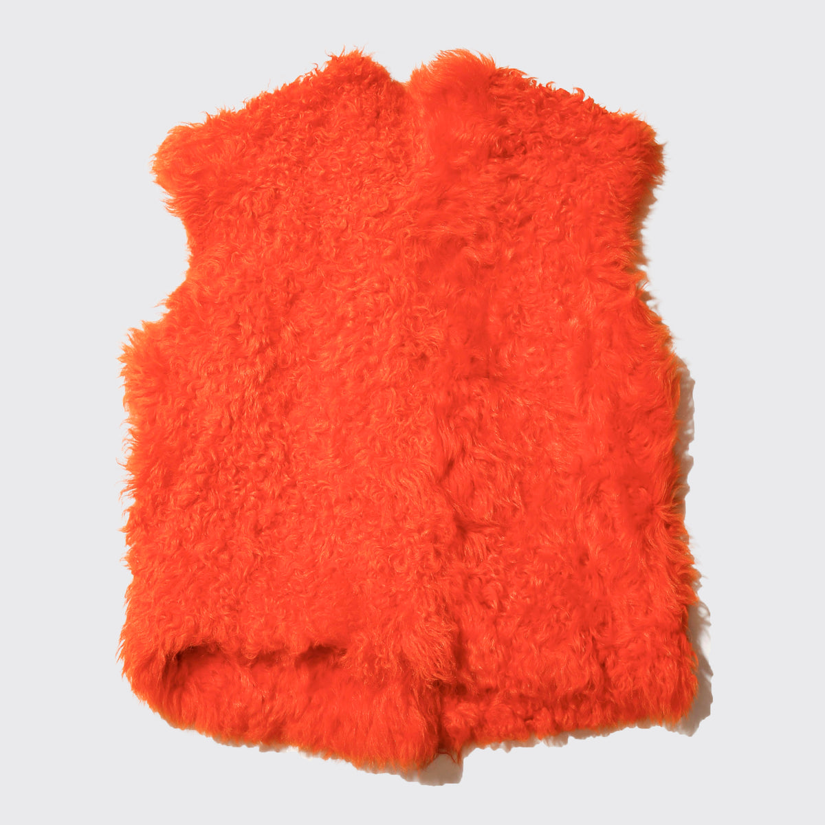 vintage reversible shearling elmo vest